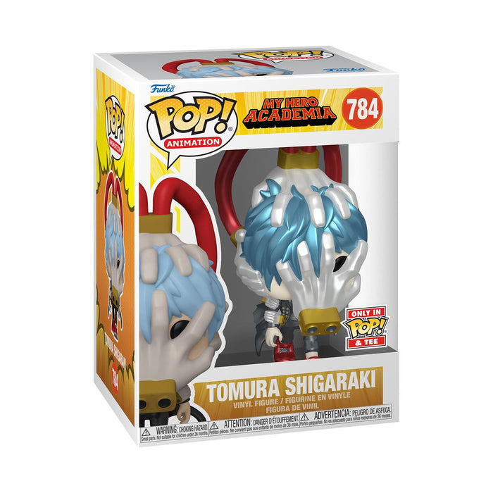 Funko Pop & Tee: My Hero Academia - Playera Extra Grande Con Shigaraki Metalico