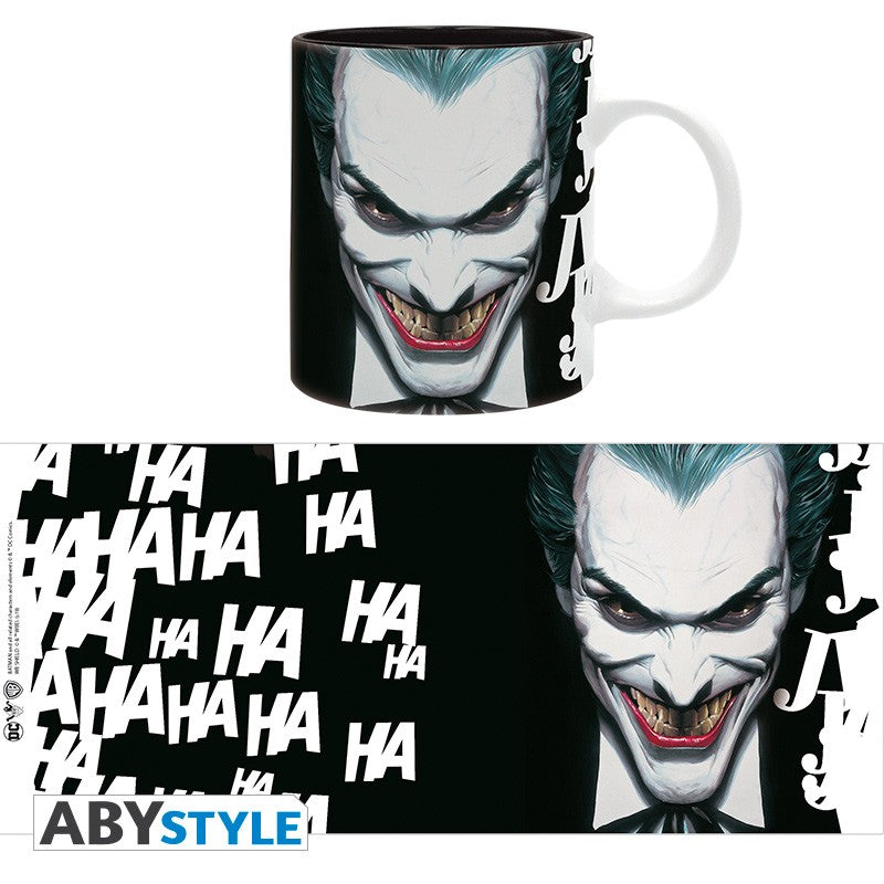 ABYstyle Taza De Ceramica: DC Comics - Joker laughing 320 ml