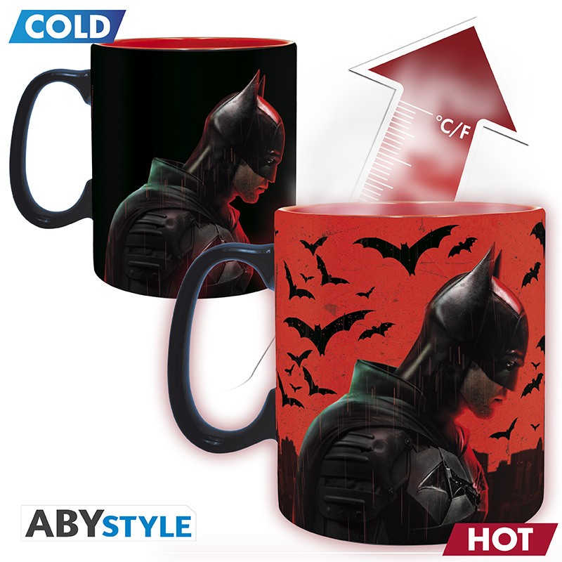 ABYstyle Taza Termocromatica: DC Comics - Batman 460 ml