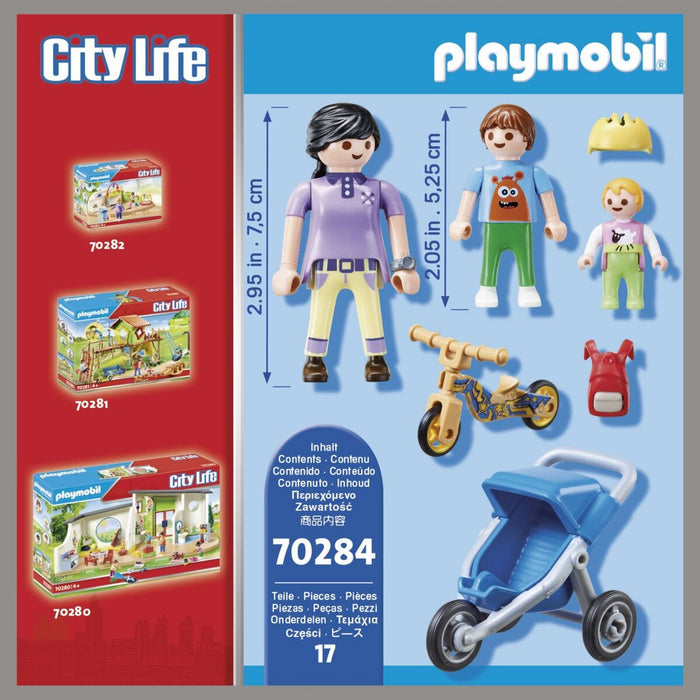 Playmobil Preschool: Mama con Niños 70284