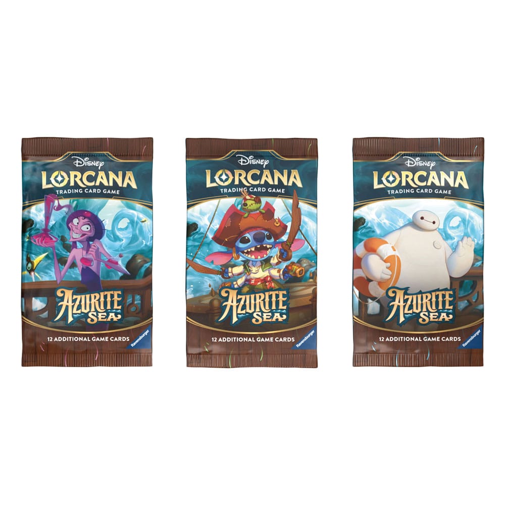 Lorcana: Azurite Sea - Booster Display 24 Pack En Ingles