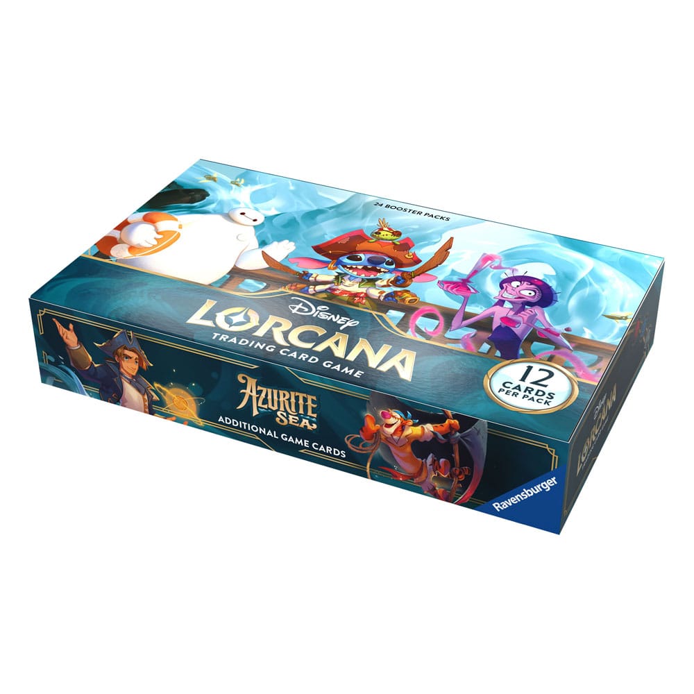 Lorcana: Azurite Sea - Booster Display 24 Pack En Ingles