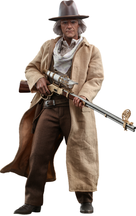 Hot Toys Movie Masterpiece Series: Volver al Futuro Parte III - Doc Brown Escala 1/6