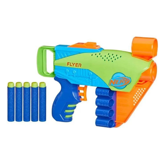 Nerf Elite Jr: Flyer 5X Lanzador De Dardos