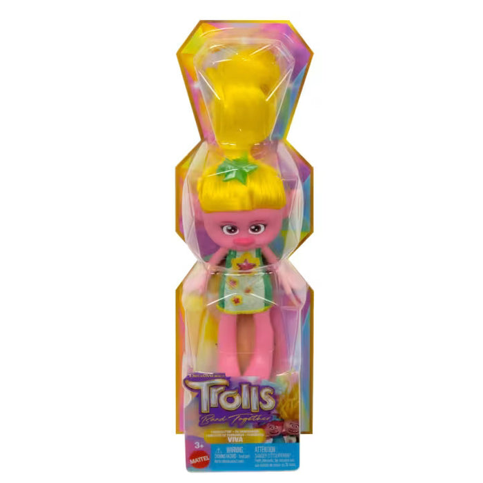 Trolls: Muñeca Basica Viva