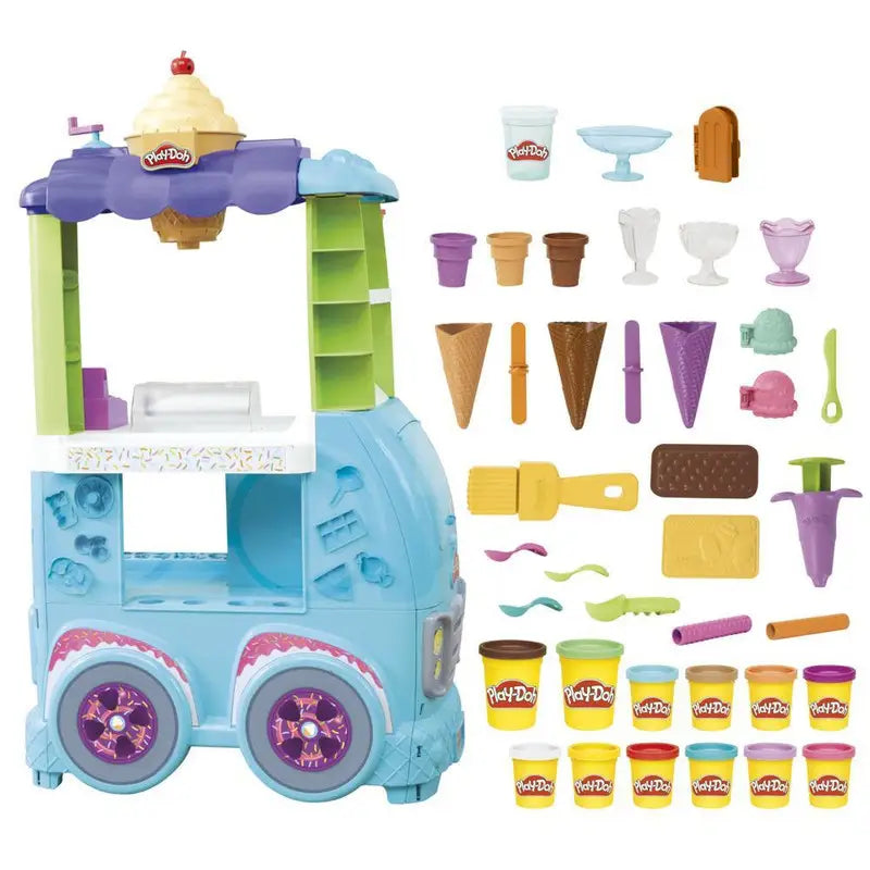 Play Doh Kitchen Creations: Set Ultimate Camion De Helados