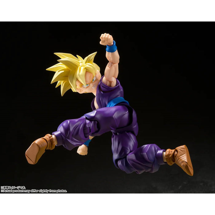 Bandai Tamashii Nations SH Figuarts: Dragon Ball Z - Son Gohan Super Saiyajin The Warrior Who Surpassed Goku Figura De Accion