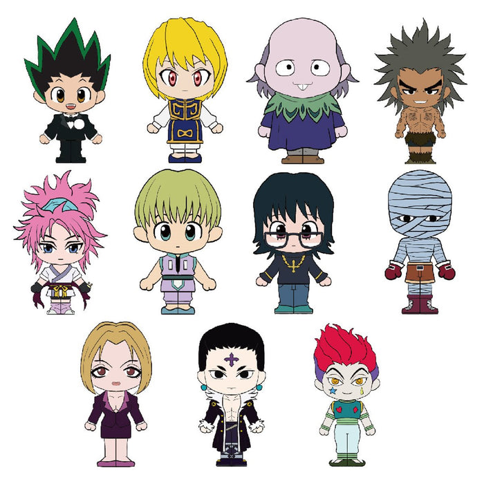 Monogram Llavero 3D para Mochila: Hunter X Hunter - Figura Sorpresa Series 2