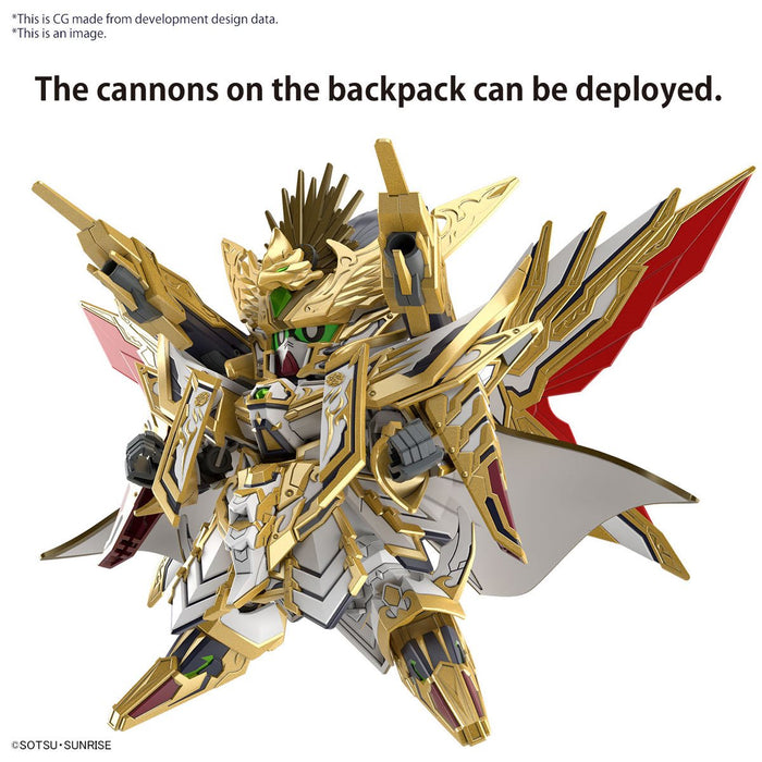 Bandai Hobby Gunpla Model Kit: SD Gundam World Heroes - Tenkamuso Daishogun Kit De Plastico