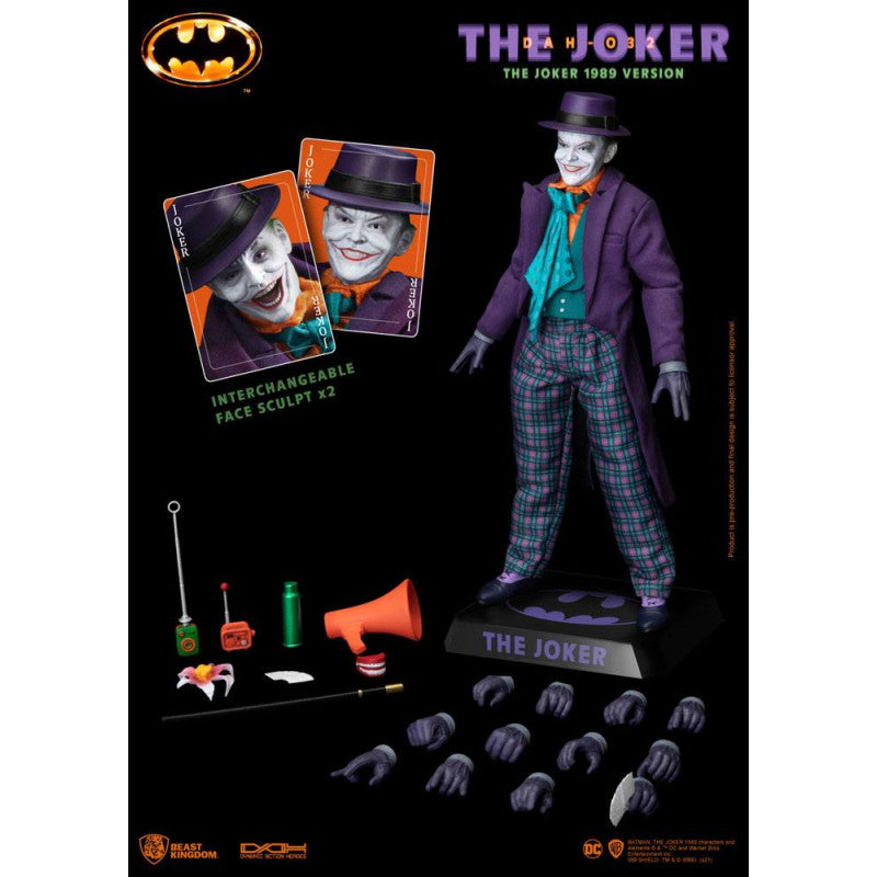 Beast Kingdom Dynamic Action Heroes: DC Batman 1989 - Joker DAH-032