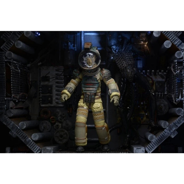 NECA Figura de Accion Ultimate: Alien 40 Aniversario - Kane Traje de Compresion 7 Pulgadas