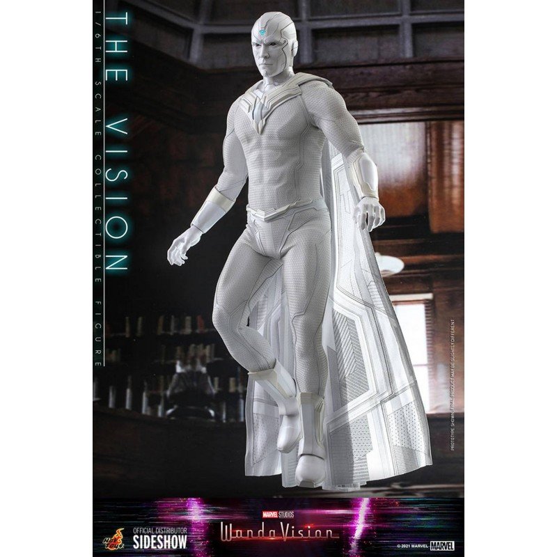 Hot Toys Television Masterpiece Series: Marvel WandaVision - Vision Blanco Escala 1/6