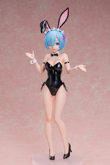 Freeing Scale Figure: Re Zero Starting Life In Another World - Rem Bare Leg Bunny Escala 1/4