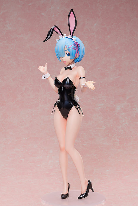 Freeing Scale Figure: Re Zero Starting Life In Another World - Rem Bare Leg Bunny Escala 1/4