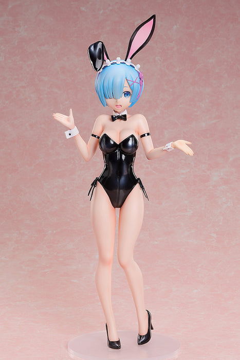 Freeing Scale Figure: Re Zero Starting Life In Another World - Rem Bare Leg Bunny Escala 1/4