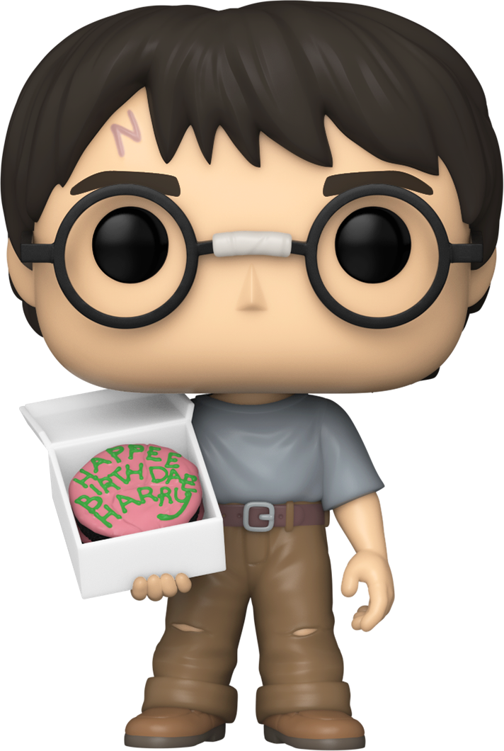 Funko Pop Movies: Harry Potter - Harry Con Pastel De Cumplea√±os Exclusivo