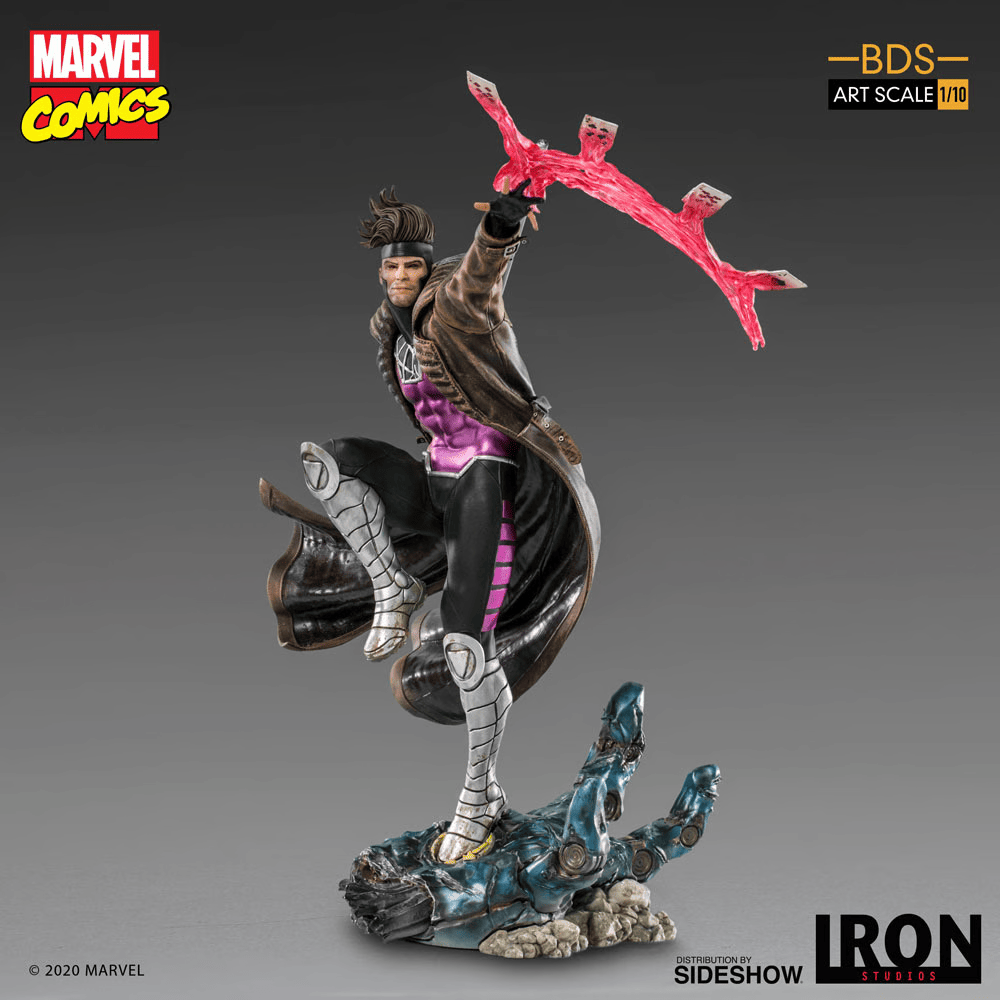 IRON Studios: X Men - Gambito Escala de Arte 1/10