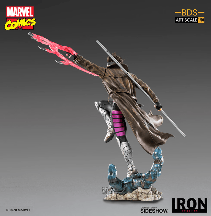 IRON Studios: X Men - Gambito Escala de Arte 1/10