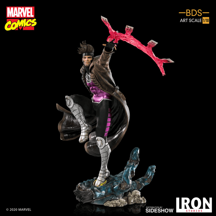 IRON Studios: X Men - Gambito Escala de Arte 1/10