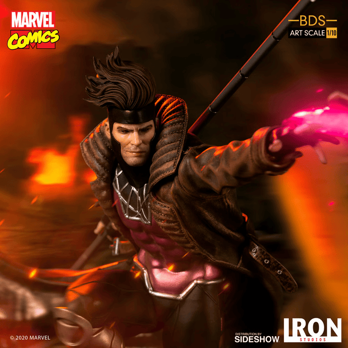 IRON Studios: X Men - Gambito Escala de Arte 1/10