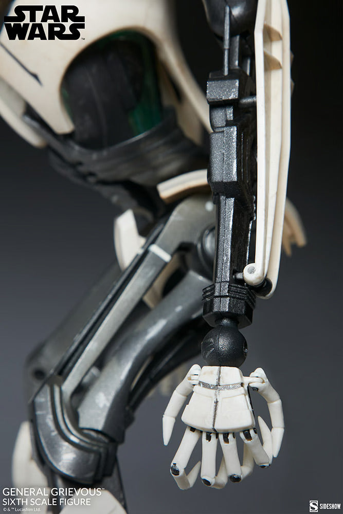 Sideshow Star Wars: Episodio 3 - General Grievous Escala 1/6