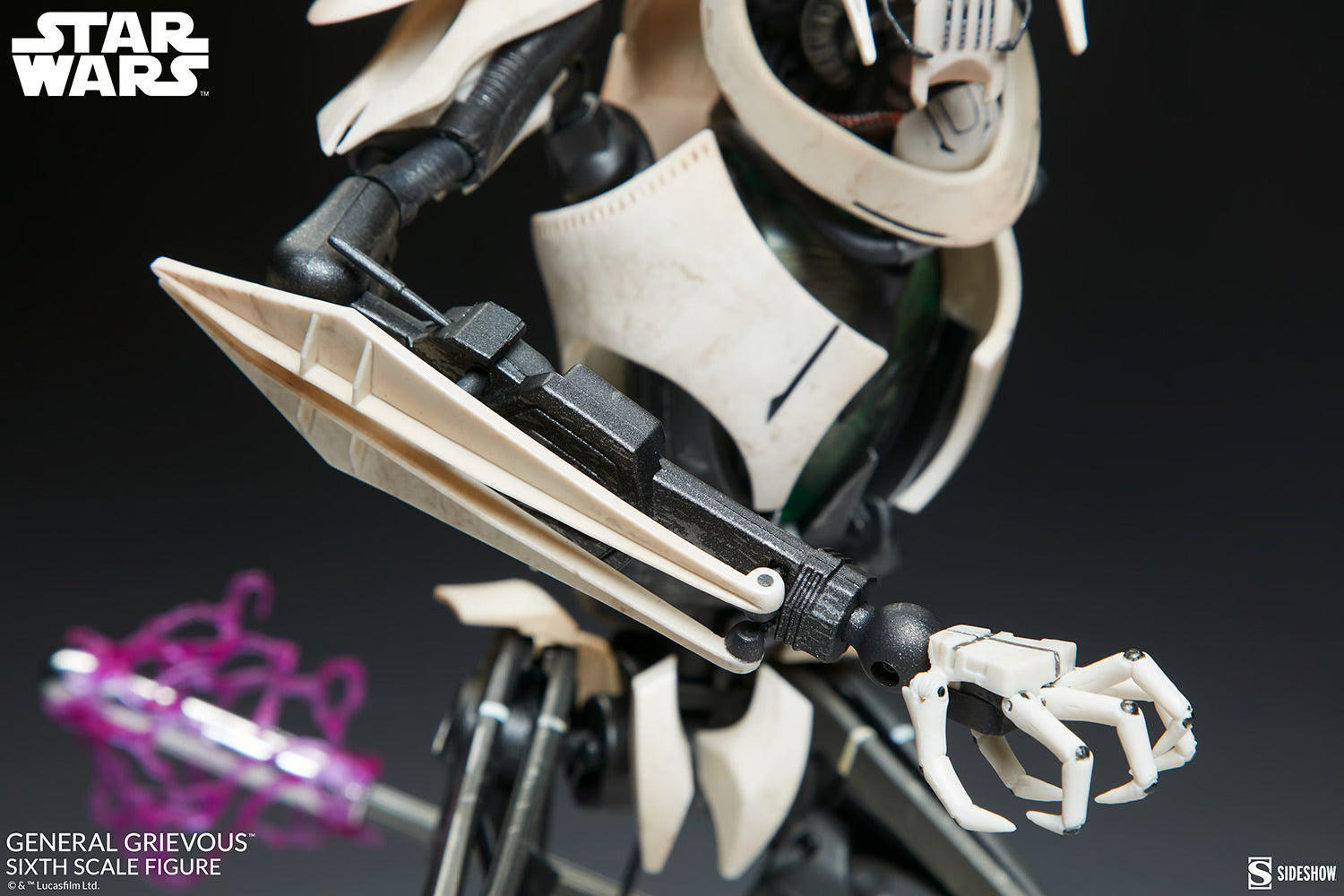 Sideshow Star Wars: Episodio 3 - General Grievous Escala 1/6