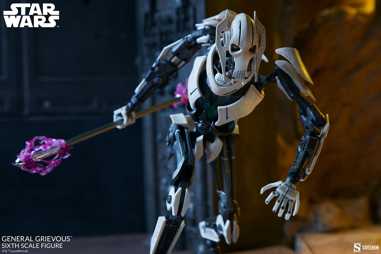 Sideshow Star Wars: Episodio 3 - General Grievous Escala 1/6