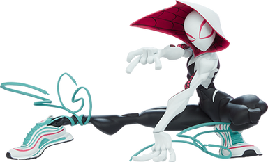 Unruly Industries Designer Collectible : Marvel Spiderman - Spider Ghost Estatua