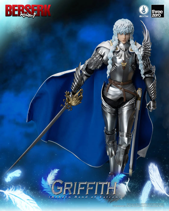 Threezero Collectible Figure: Berserk - Griffith Banda del Halcon Escala 1/6