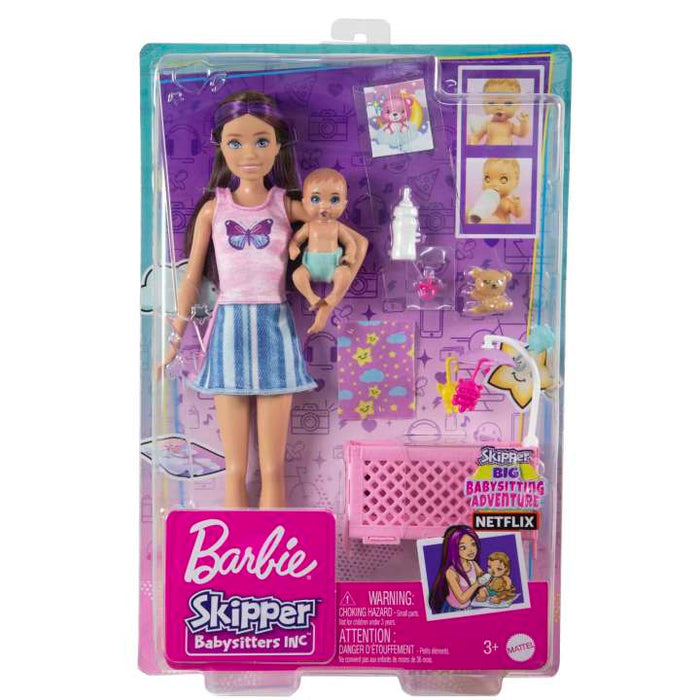 Barbie Babysitters Inc: Skipper Set Hora De Dormir