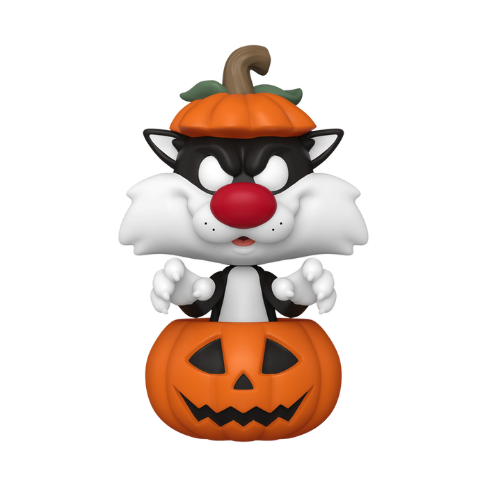 Funko Pop Animation: Looney Tunes Halloween - Sylvestre Con Calabaza