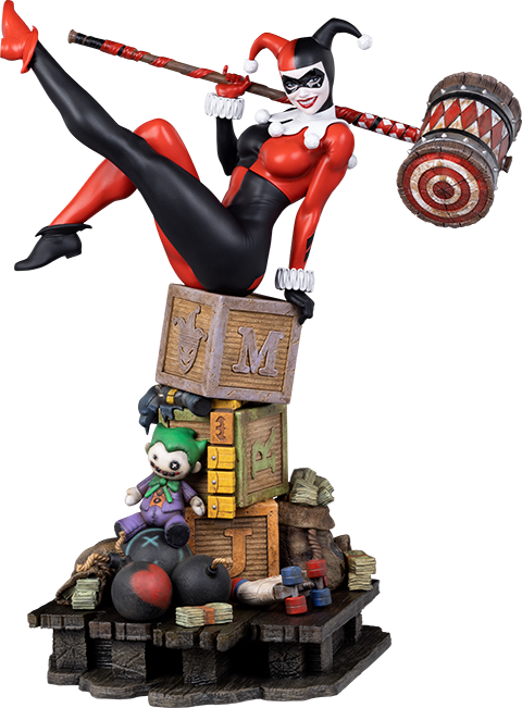 Tweeterhead Quarter Scale Maquette: DC Comics - Harley Quinn