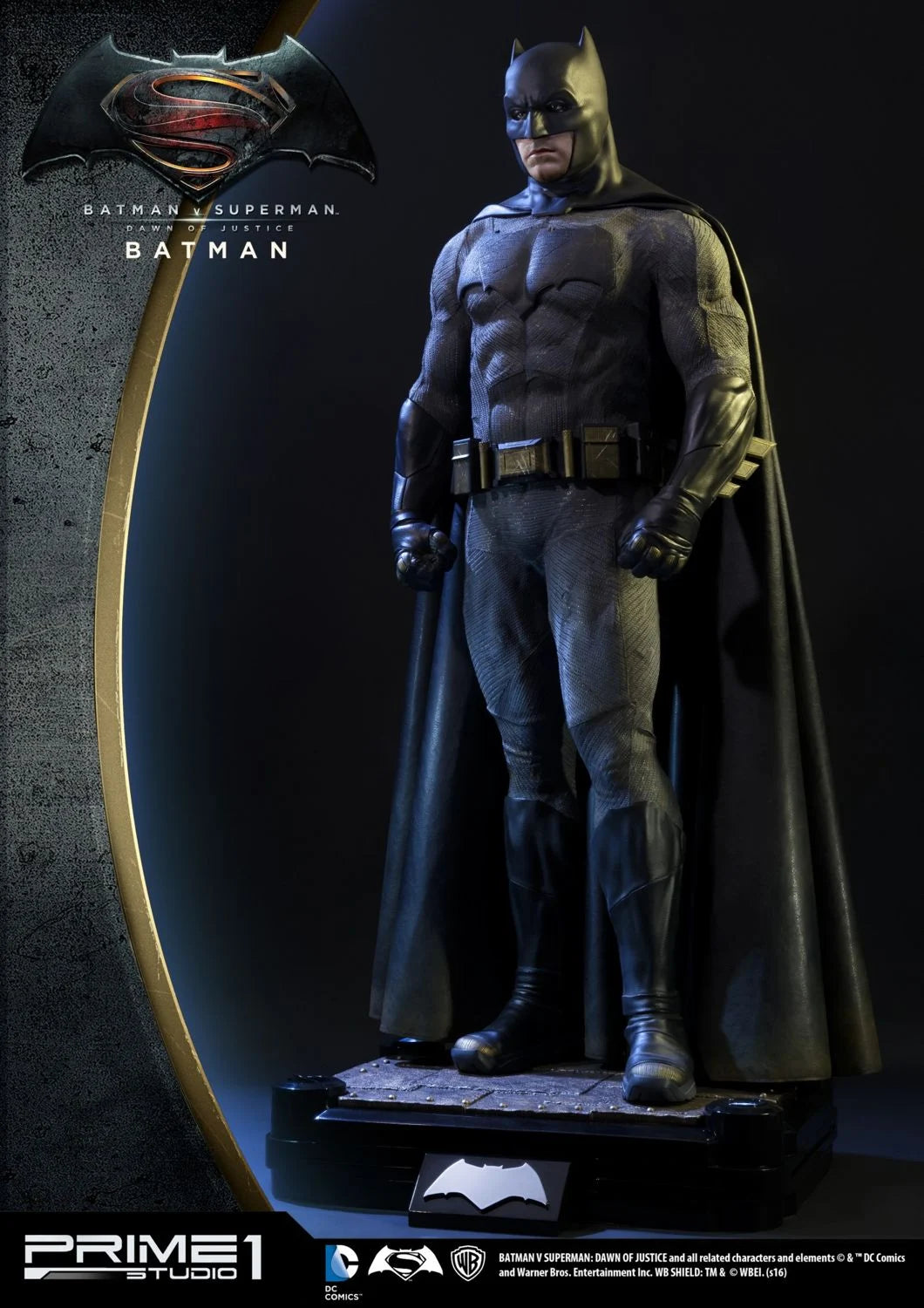 Prime 1 Studios High Definition Museum Masterline: Batman V Superman Dawn Of Justice - Batman 43 Pulgadas