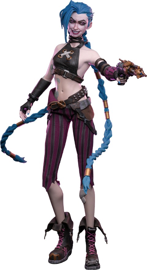 Hot Toys Video Games Masterpiece Series: Arcane League Of Legends - Jinx Escala 1/6