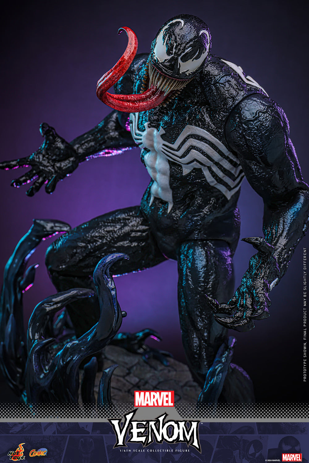 Hot Toys Comic Masterpiece Series: Marvel Comics - Venom Escala 1/6