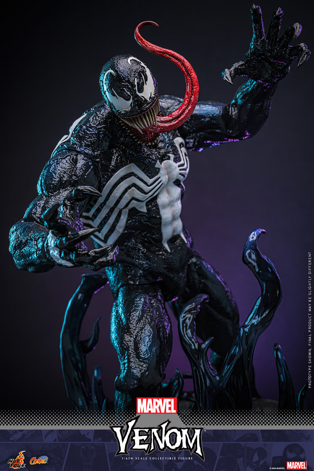 Hot Toys Comic Masterpiece Series: Marvel Comics - Venom Escala 1/6