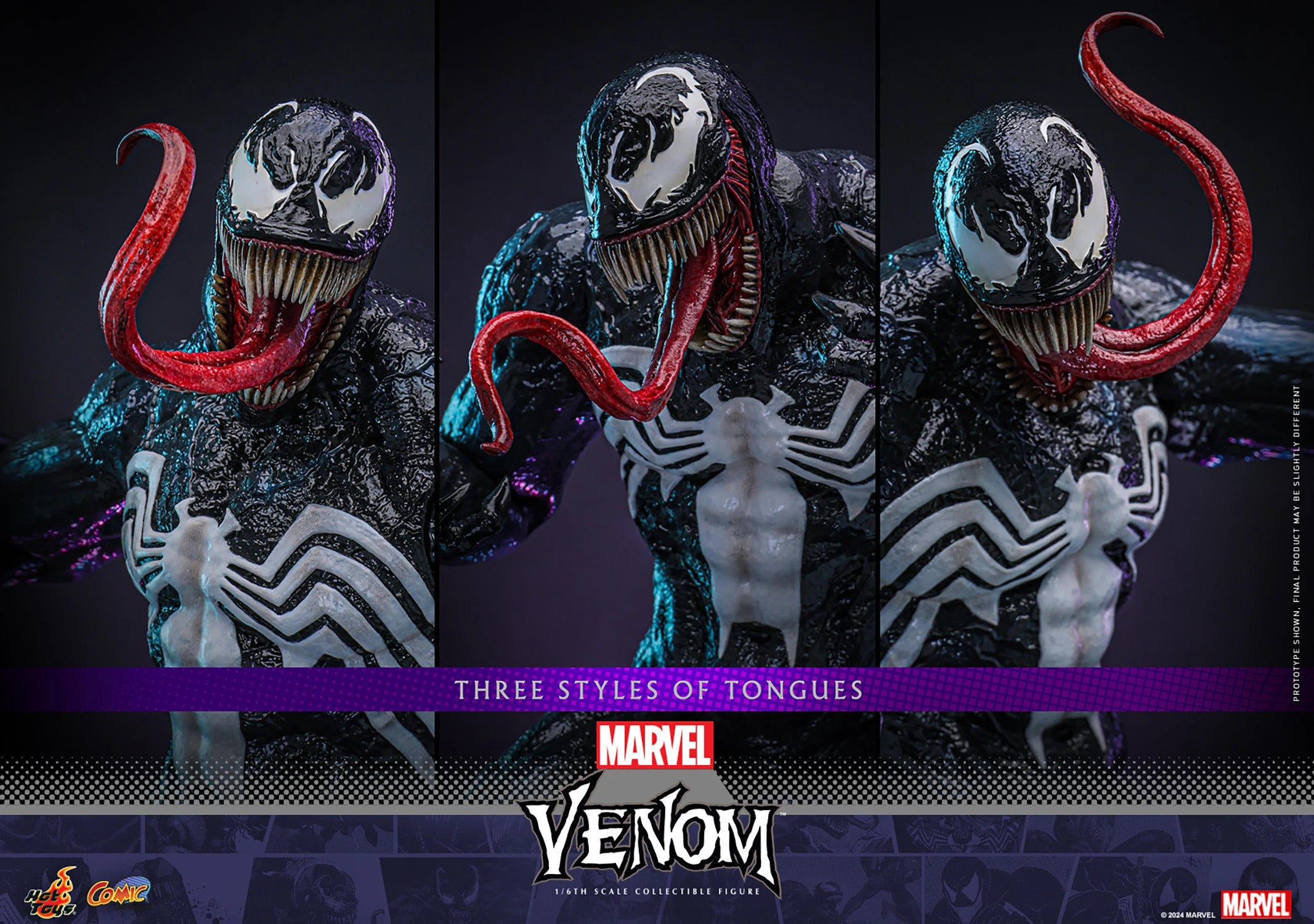 Hot Toys Comic Masterpiece Series: Marvel Comics - Venom Escala 1/6