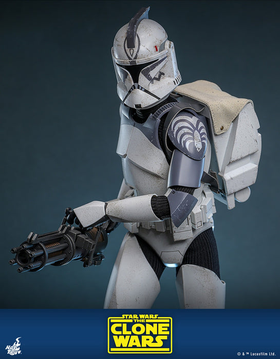 Hot Toys Movie Masterpiece Series: Star Wars Clone Trooper 104 Batallon - Soldado Wolfpack Deluxe Escala 1/6