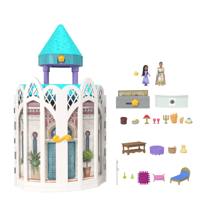 Disney Princesa: Disney Wish Set De Juego Castillo De Magnifico Micro