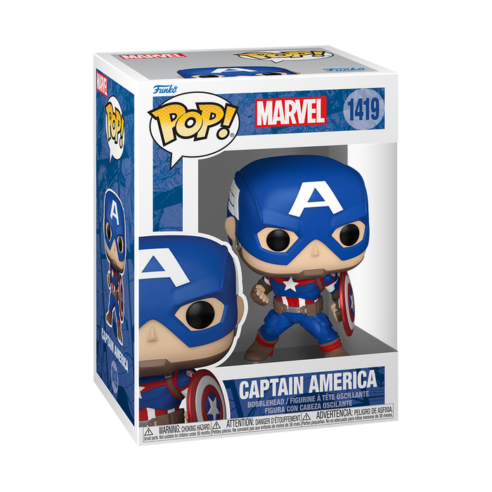 Funko Pop Marvel: Marvel New Classics - Capitan America