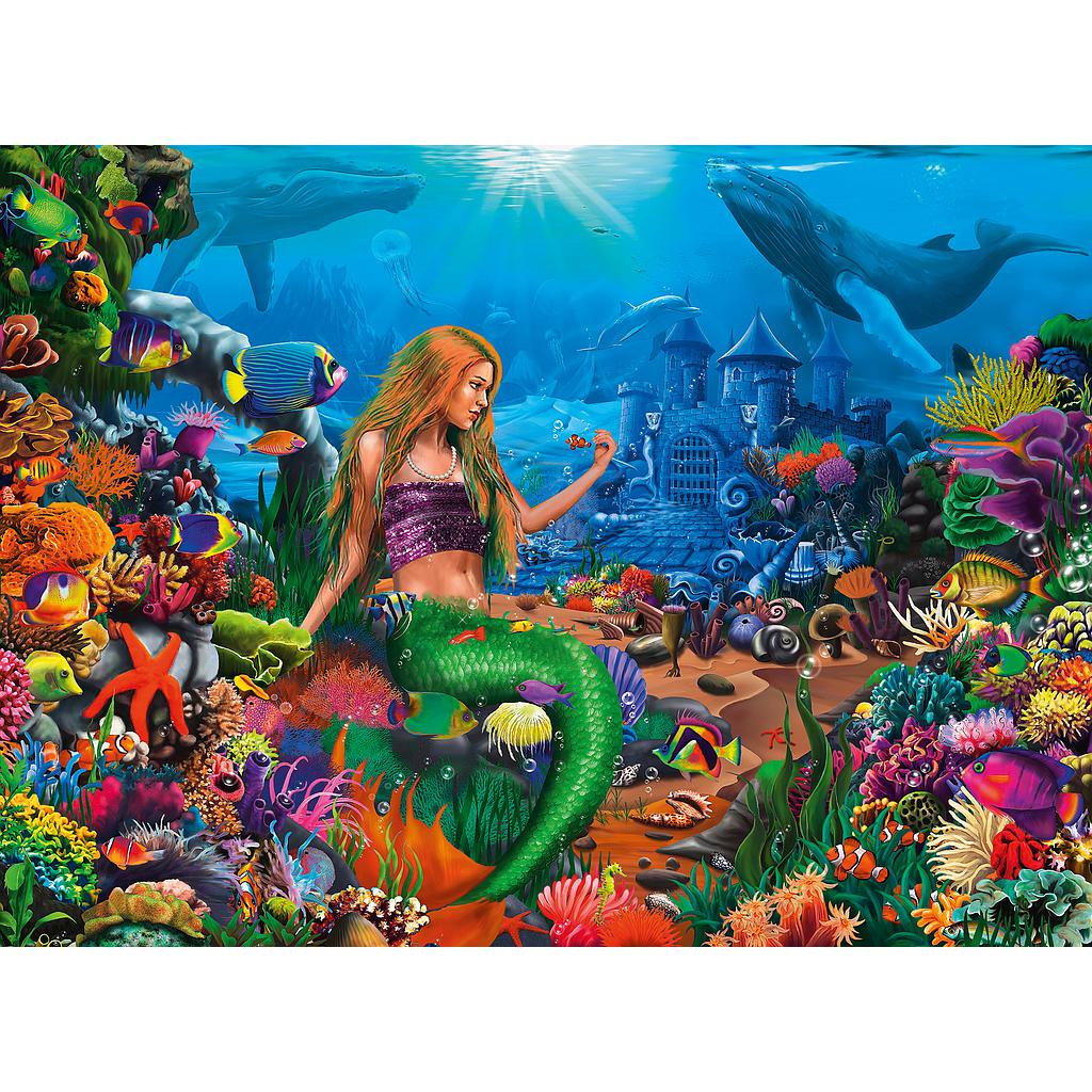 Ravensburger Rompecabezas: Sirena Kids XXL 200 piezas