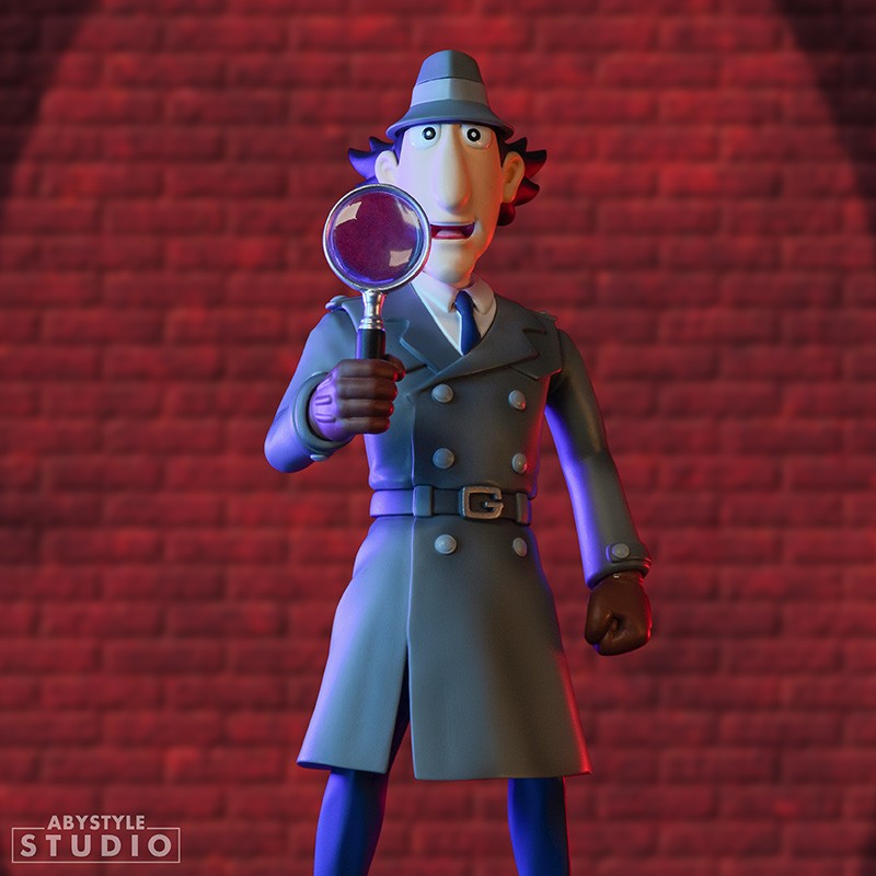 ABYStyle Super Figure Collection: Inspector Gadget - Inspector Gadget Con Lupa Escala 1/10