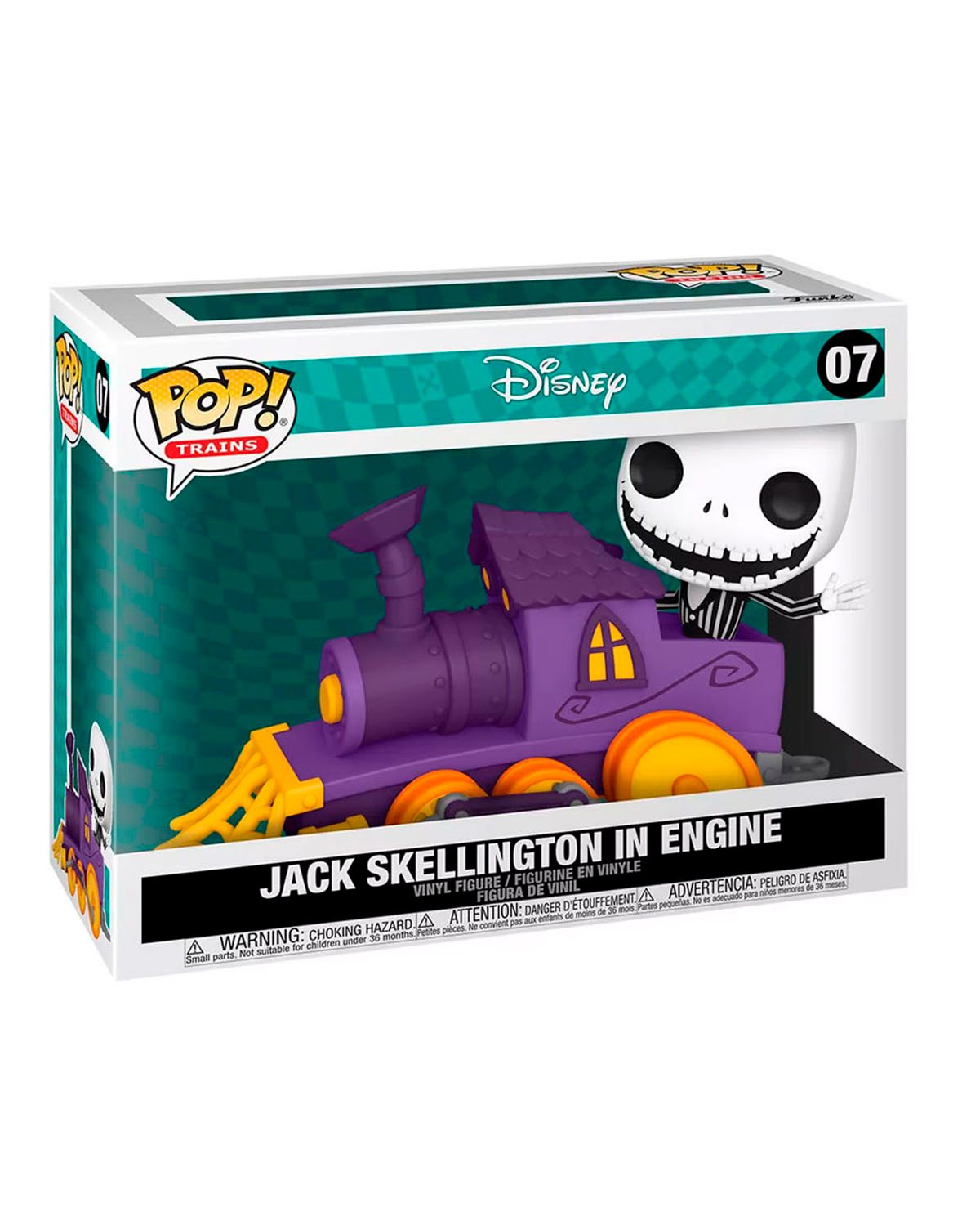 Funko Pop Train: Mundo de Jack - Jack con Tren Halloween