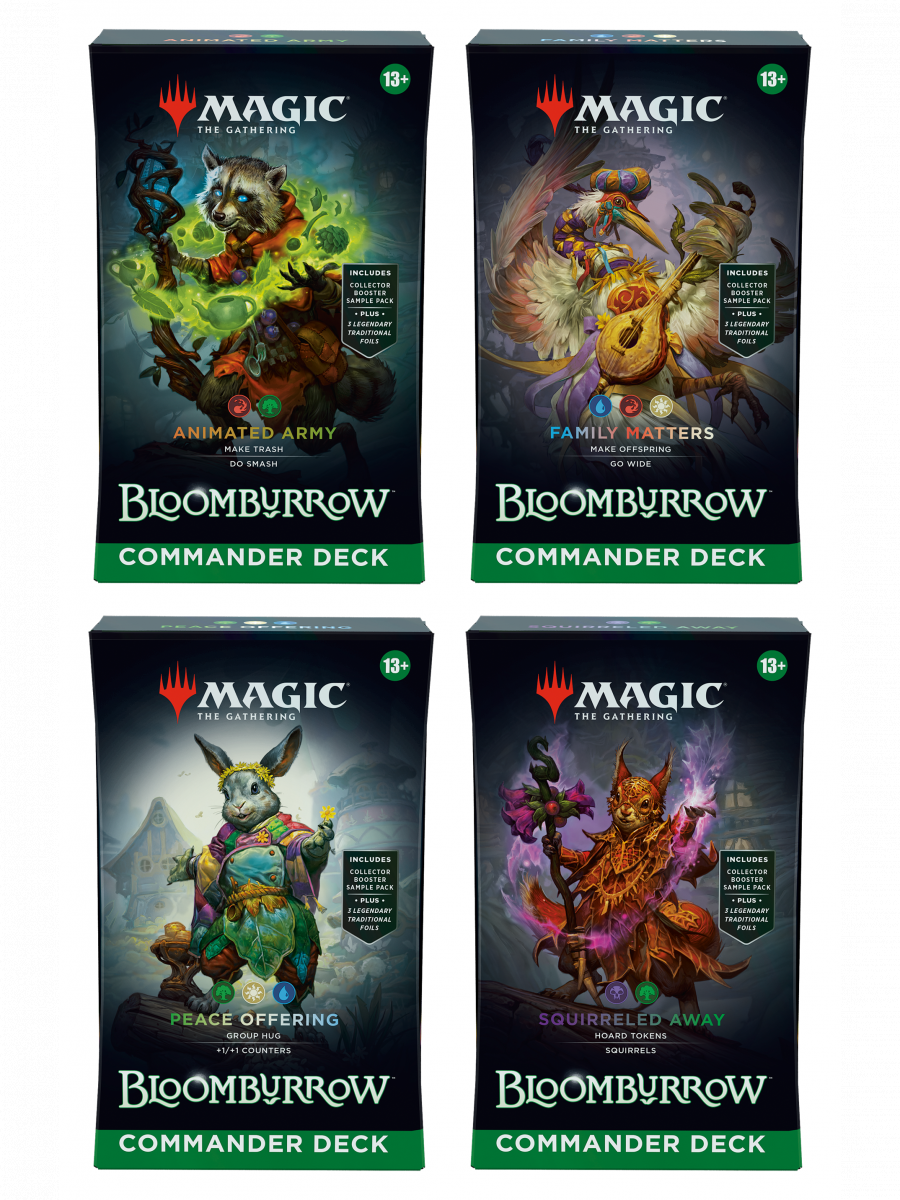 Magic The Gathering: Bloomburrow - Commander Deck Aleatorio Español