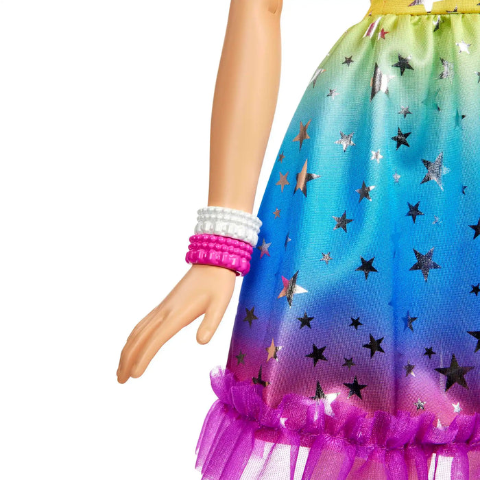 Barbie: Barbie 28 Pulgadas Vestido Arcoiris