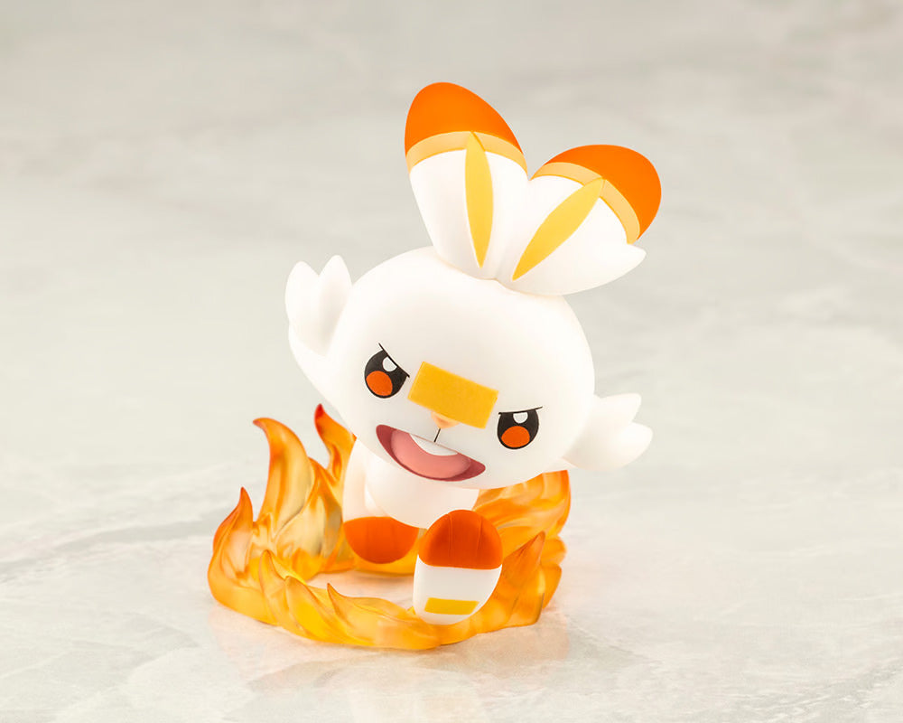 Kotobukiya ARTFX J: Pokemon Sword & Shield - Victor con Scorbunny Escala 1/8