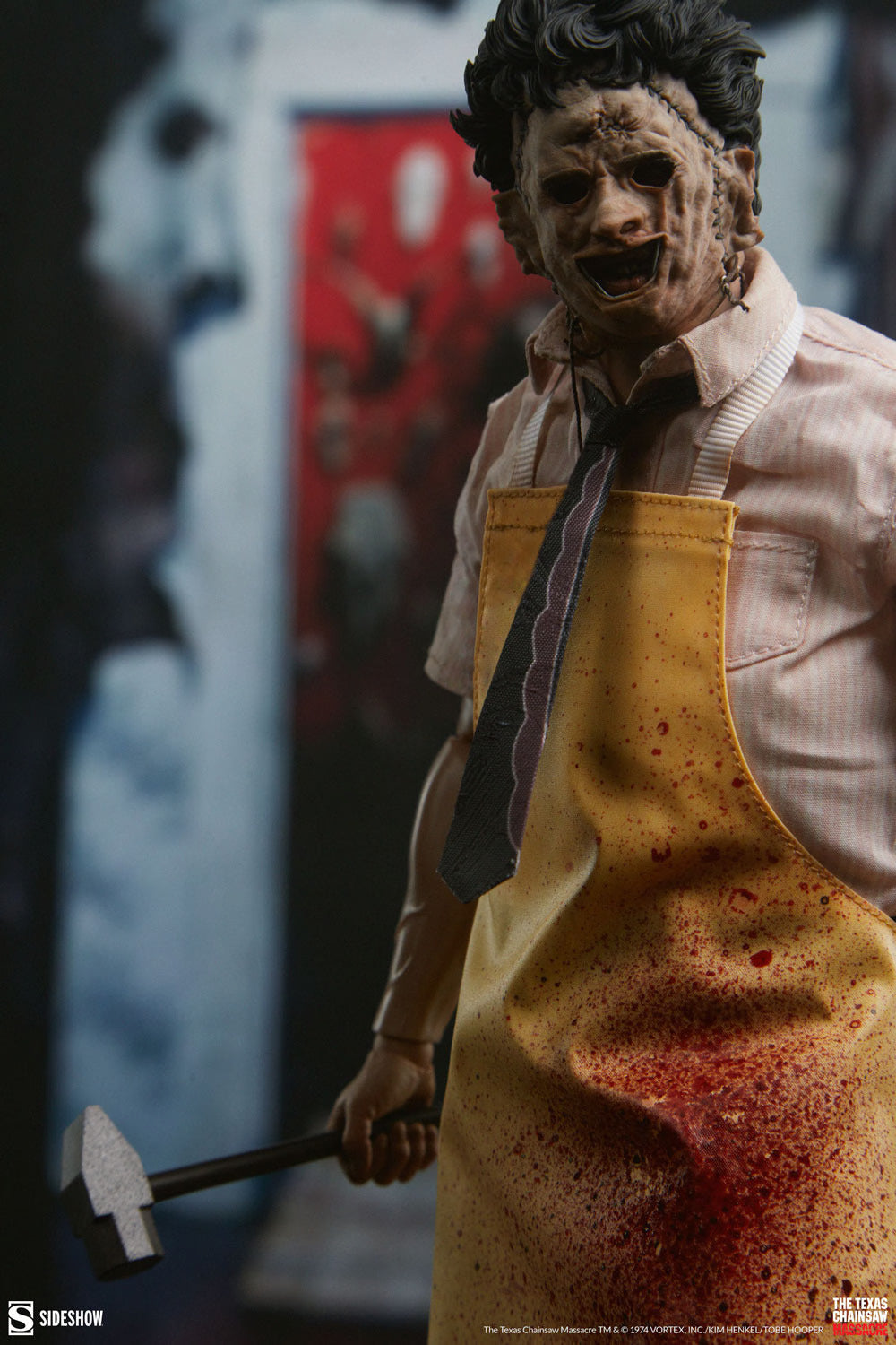 Sideshow Collectibles: Masacre En Texas 1974- Leatherface Killing Mask Escala 1/6