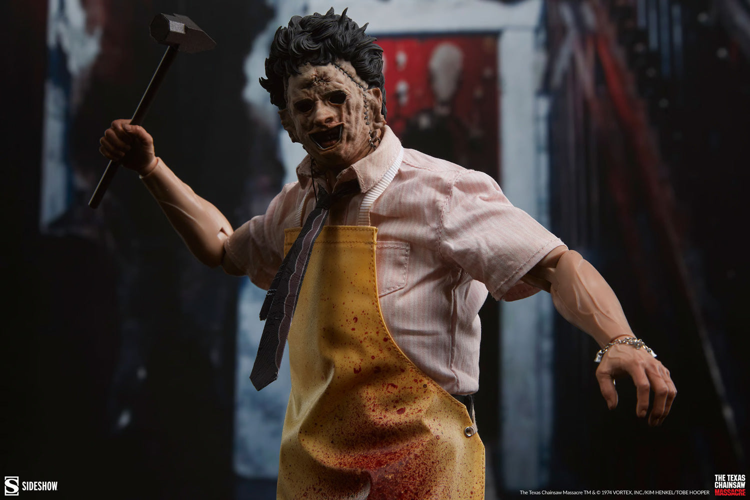 Sideshow Collectibles: Masacre En Texas 1974- Leatherface Killing Mask Escala 1/6