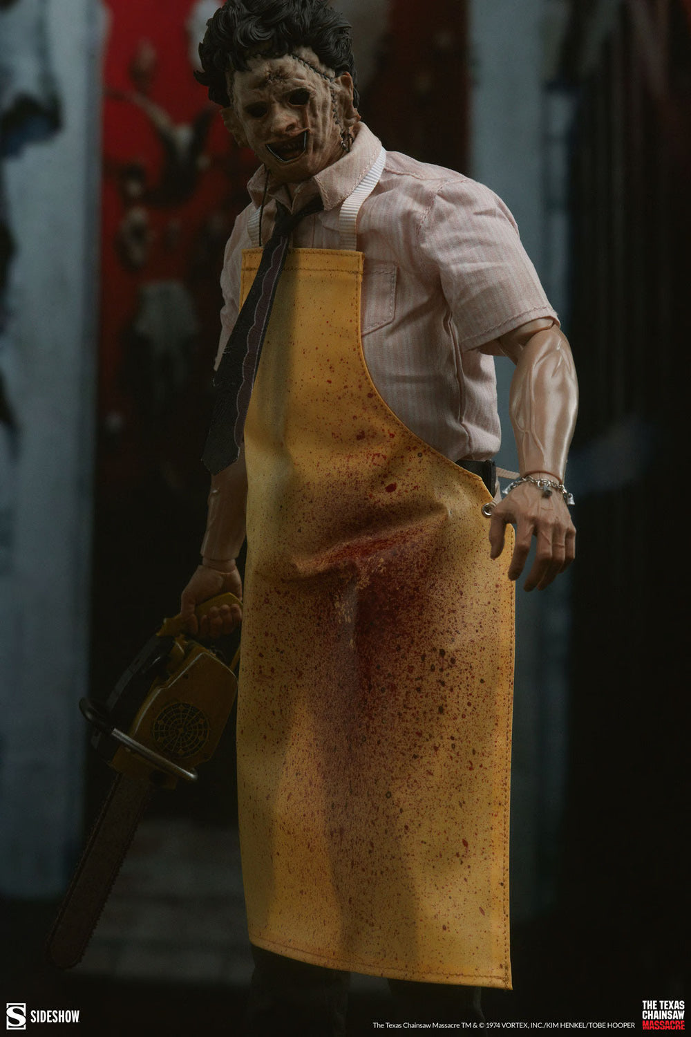 Sideshow Collectibles: Masacre En Texas 1974- Leatherface Killing Mask Escala 1/6