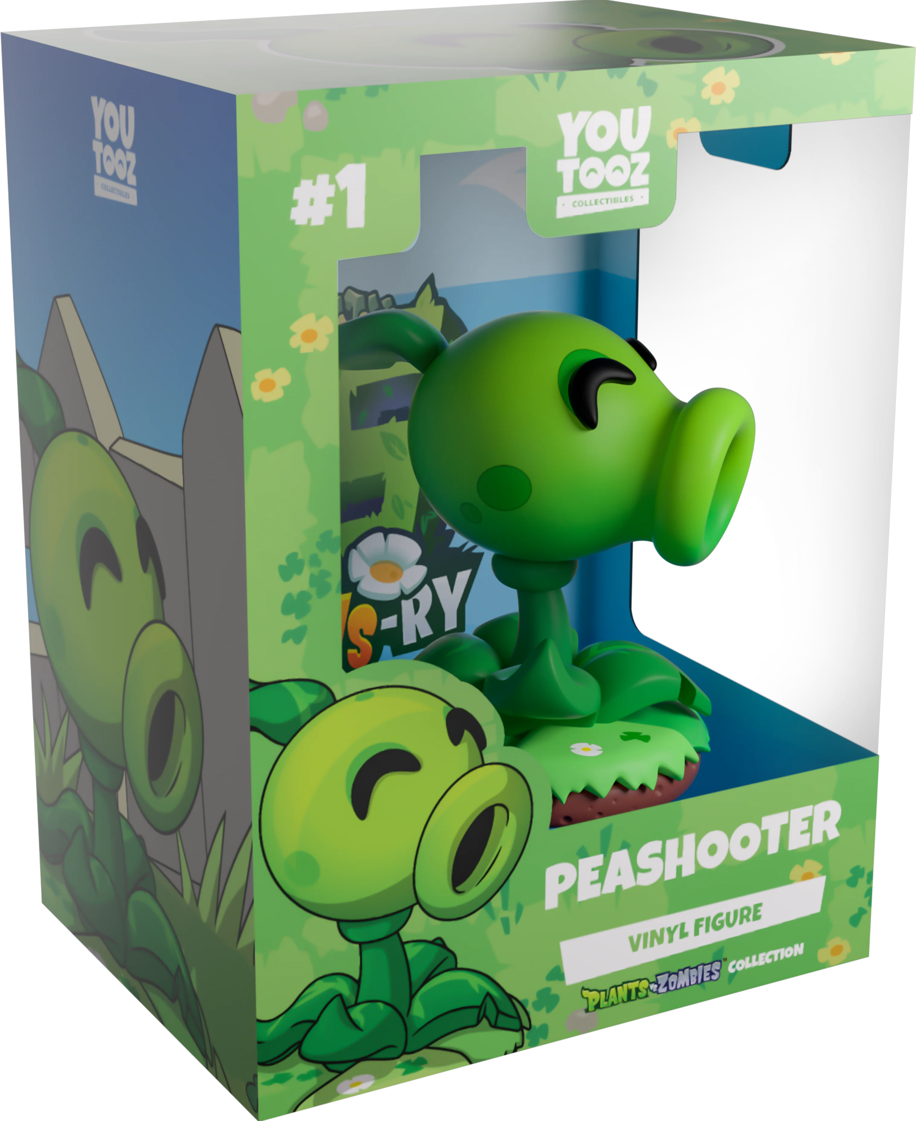 Youtooz Games: Plantas vs Zombies - Peashooter